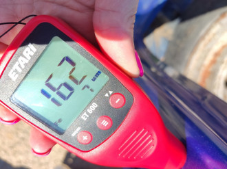 Порог со стойкой левой Renault Logan 2005 2014