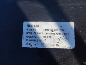 Ковролин Renault Megane 2003 2009