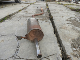 Глушитель основной Renault Logan 2005 2014