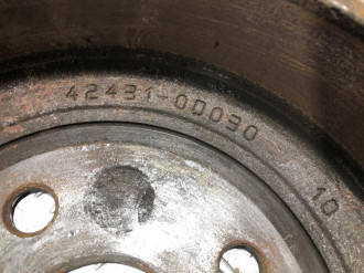 Барабан тормозной Toyota Yaris 2005 2011