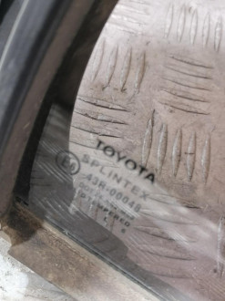 Стекло двери задней правой форточка Toyota Yaris 2005 2011