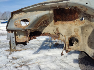 Лонжерон передний левый Toyota Corolla e10