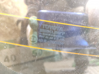 Стекло заднее Toyota Avensis 2 2003 2008
