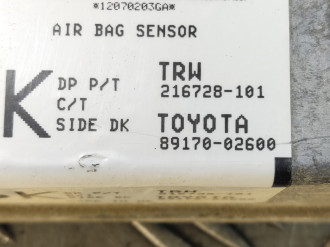 Блок управления Air Bag Toyota Corolla e150