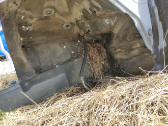 Лонжерон передний левый Volkswagen Touareg 2002 2010