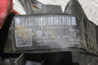 Ремень безопасности задний левый Volkswagen Passat b6 b6