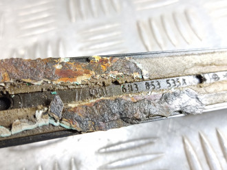 Молдинг крыла заднего левый Volkswagen Polo 1994-1999