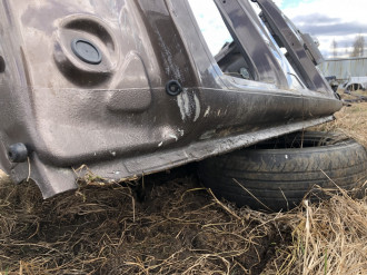 Порог со стойкой правой Volkswagen Amarok 2010+