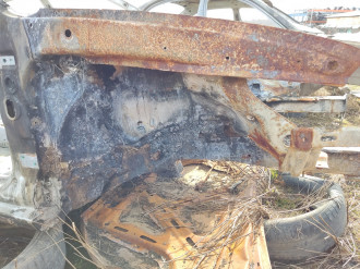 Лонжерон передний правый Volkswagen Bora 1997-2005