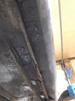 Порог со стойкой левой Volkswagen Bora 1997-2005