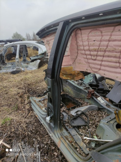 Порог со стойкой левой Volkswagen Touareg 2002 2010