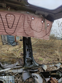 Порог со стойкой левой Volkswagen Touareg 2002 2010