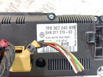 Блок управления отопителя климатической установки Volkswagen Touareg 2010 2018