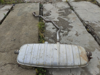 Глушитель основной Volkswagen Touareg 2002 2010