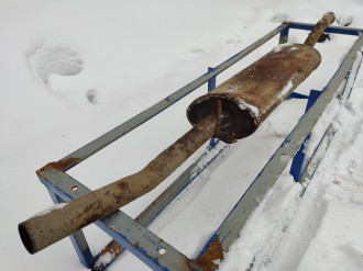 Глушитель основной Vaz 2110 