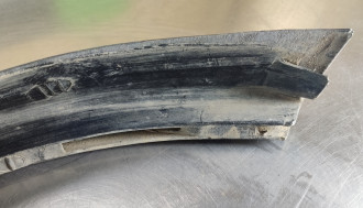 Накладка бампера переднего Vaz 2110 