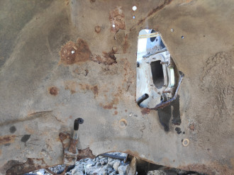 Лонжерон передний левый Vaz 2112 