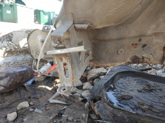 Лонжерон передний левый Vaz 2112 