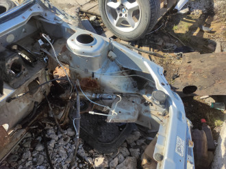 Лонжерон передний левый Vaz 2112 