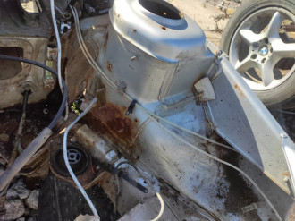 Лонжерон передний левый Vaz 2112 