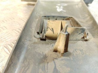 Обшивка стойки левая Vaz 2112 