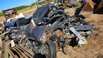 В разборе Vaz Granta  